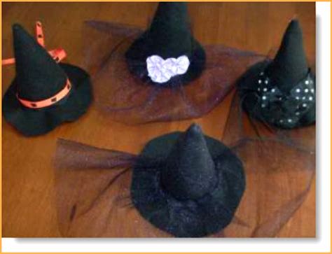 Handmade little witch hat